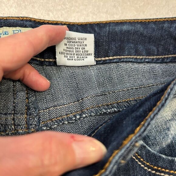 Women's Dark Blue Jeans Paris Blues size 15 - Picture 6 of 9